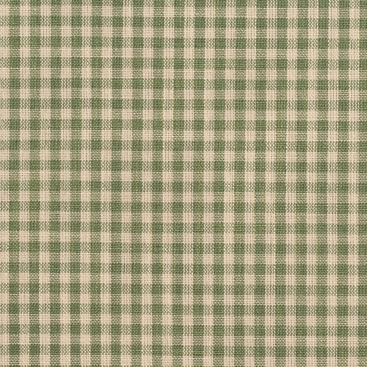 Juniper Gingham - Green Check & Houndstooth,Small Scale Upholstery Fabric 54 Inches"